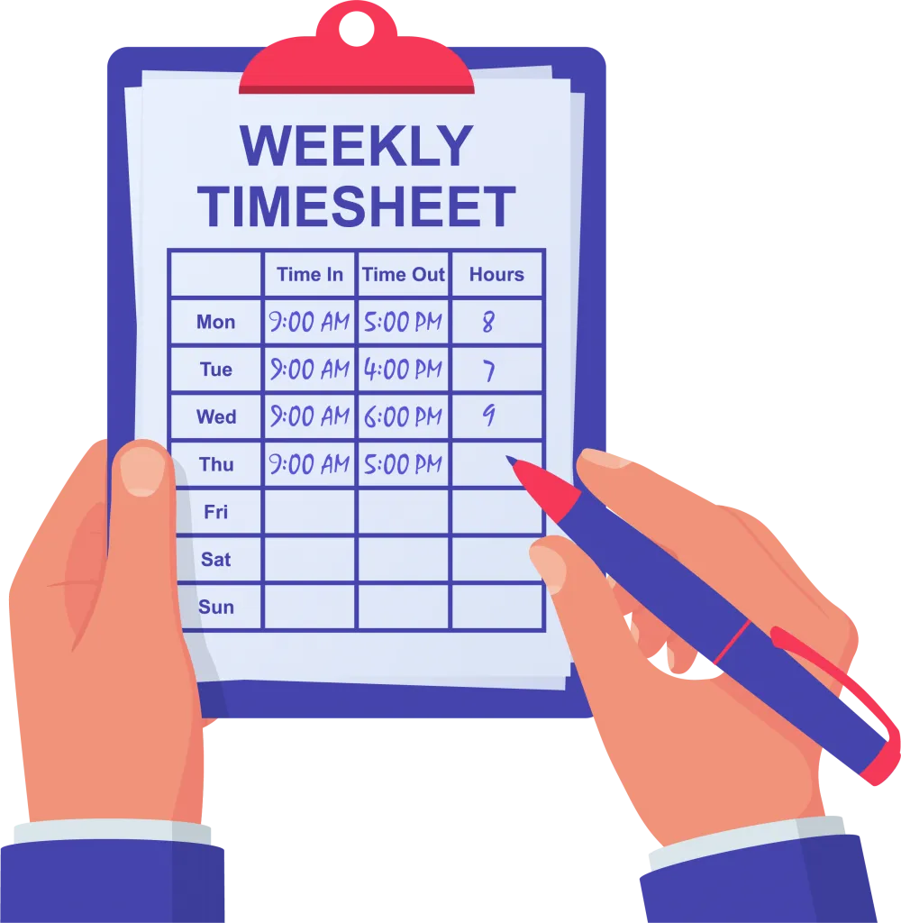 Service on Timesheets